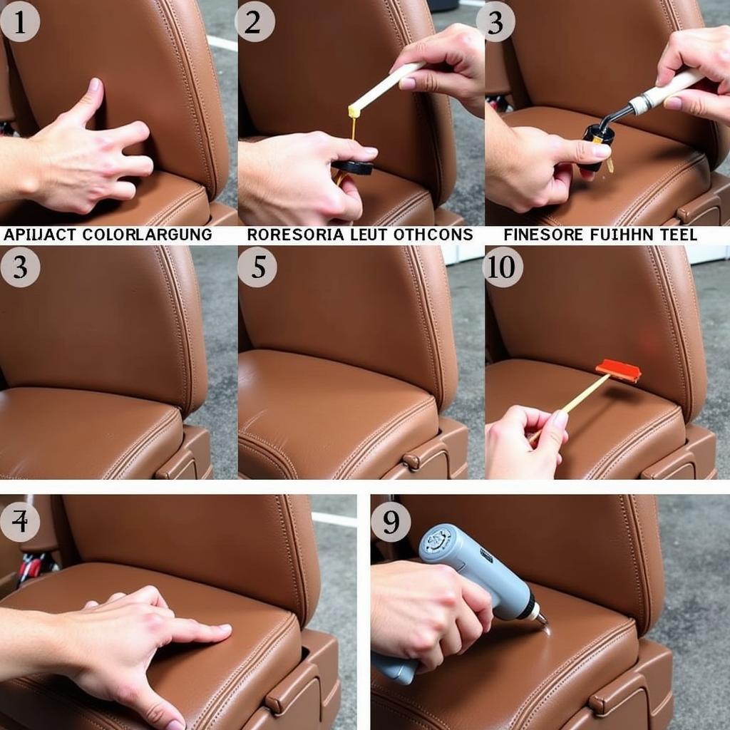 Steps for DIY Leather Seat Repair