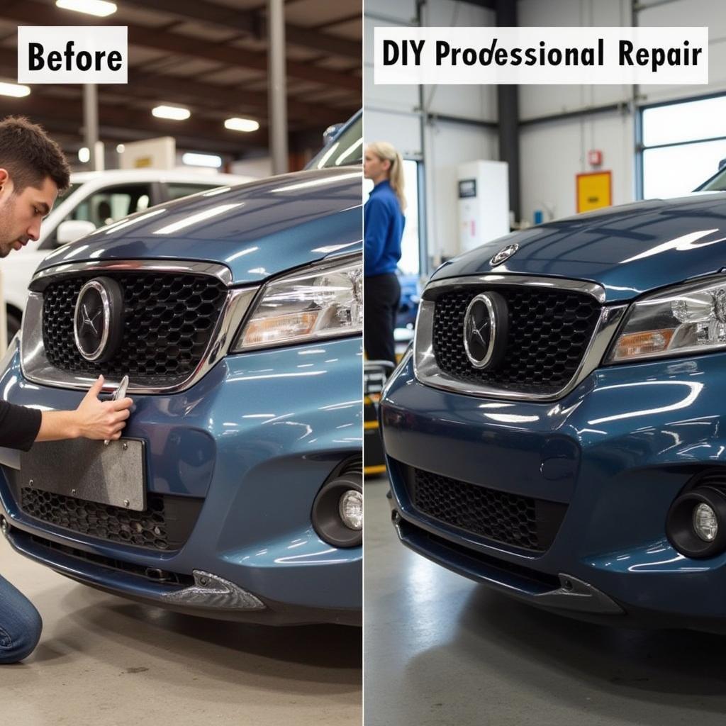 DIY vs. Professional Car Bumper Repair