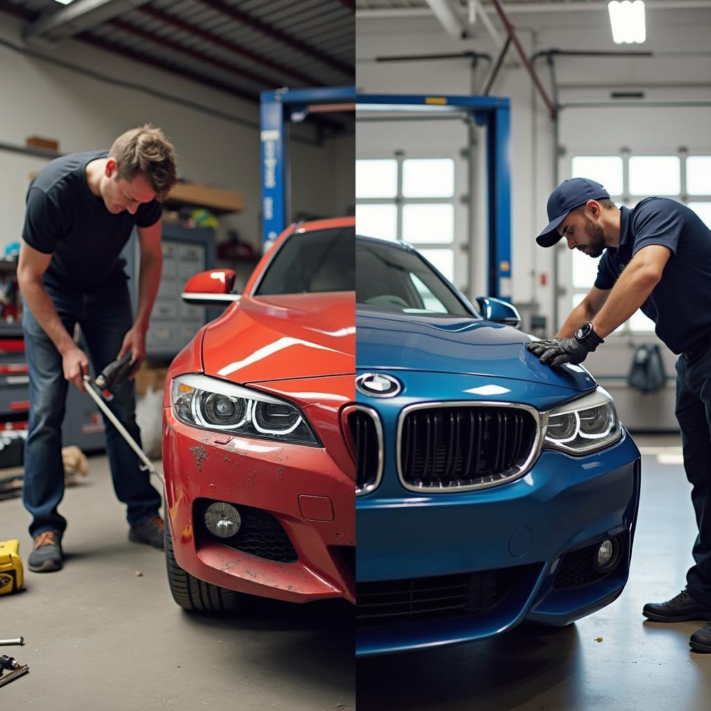 DIY vs. Professional Car Bumper Repair