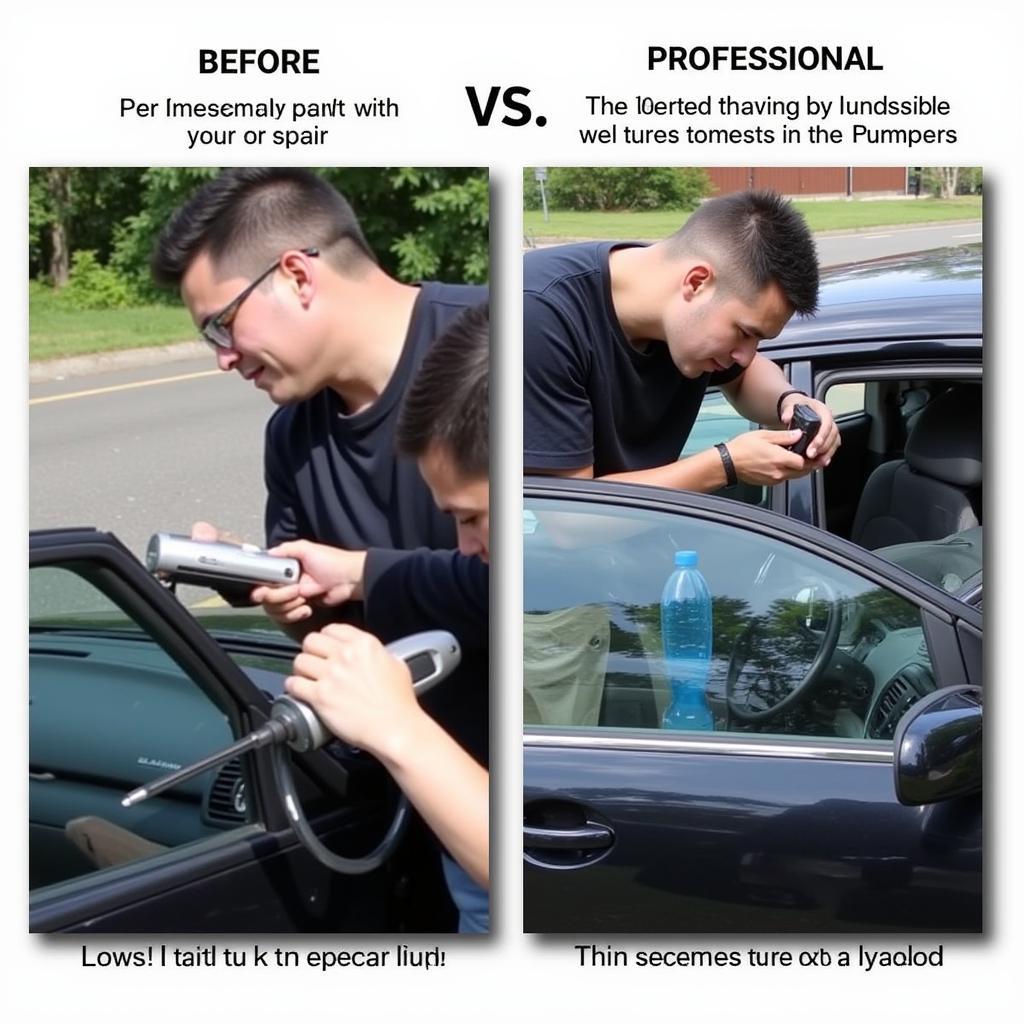 DIY vs. Professional Car Window Repair 