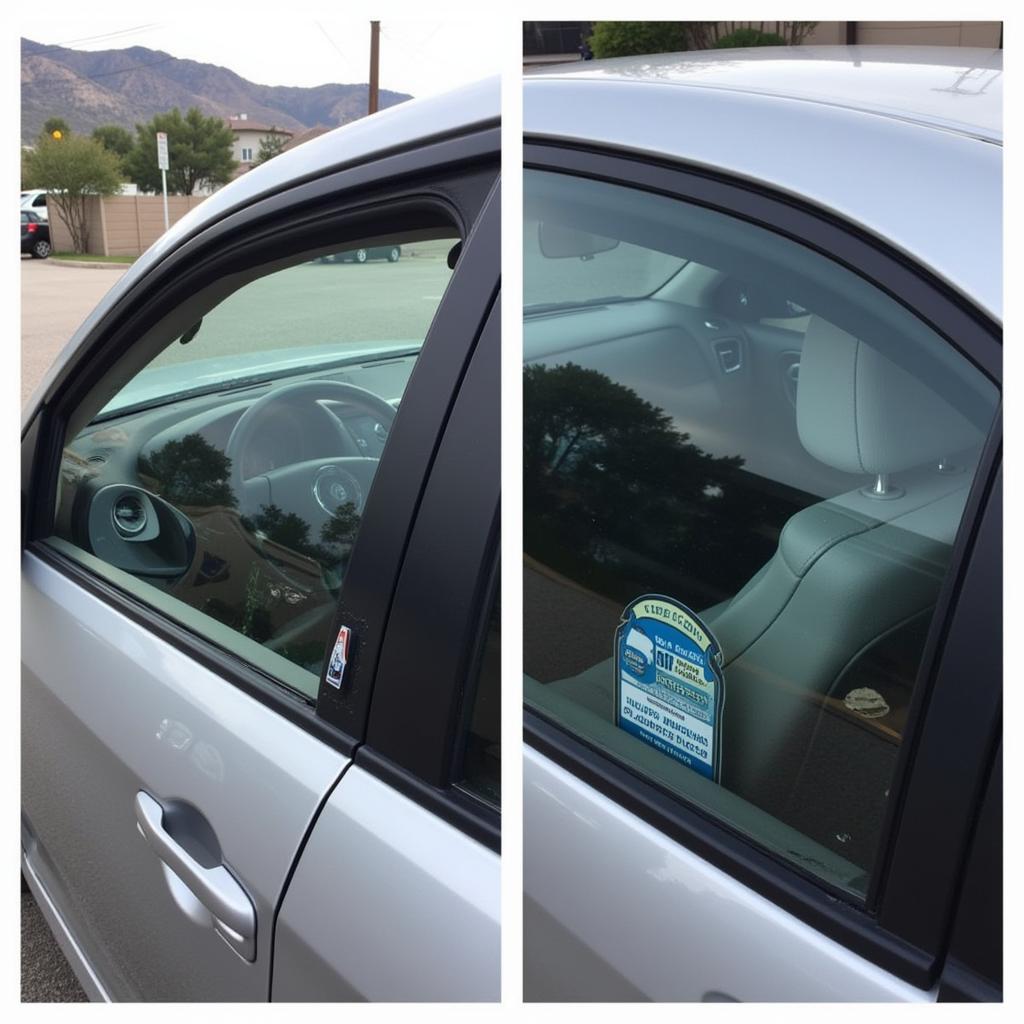 Comparing DIY and professional car window repair