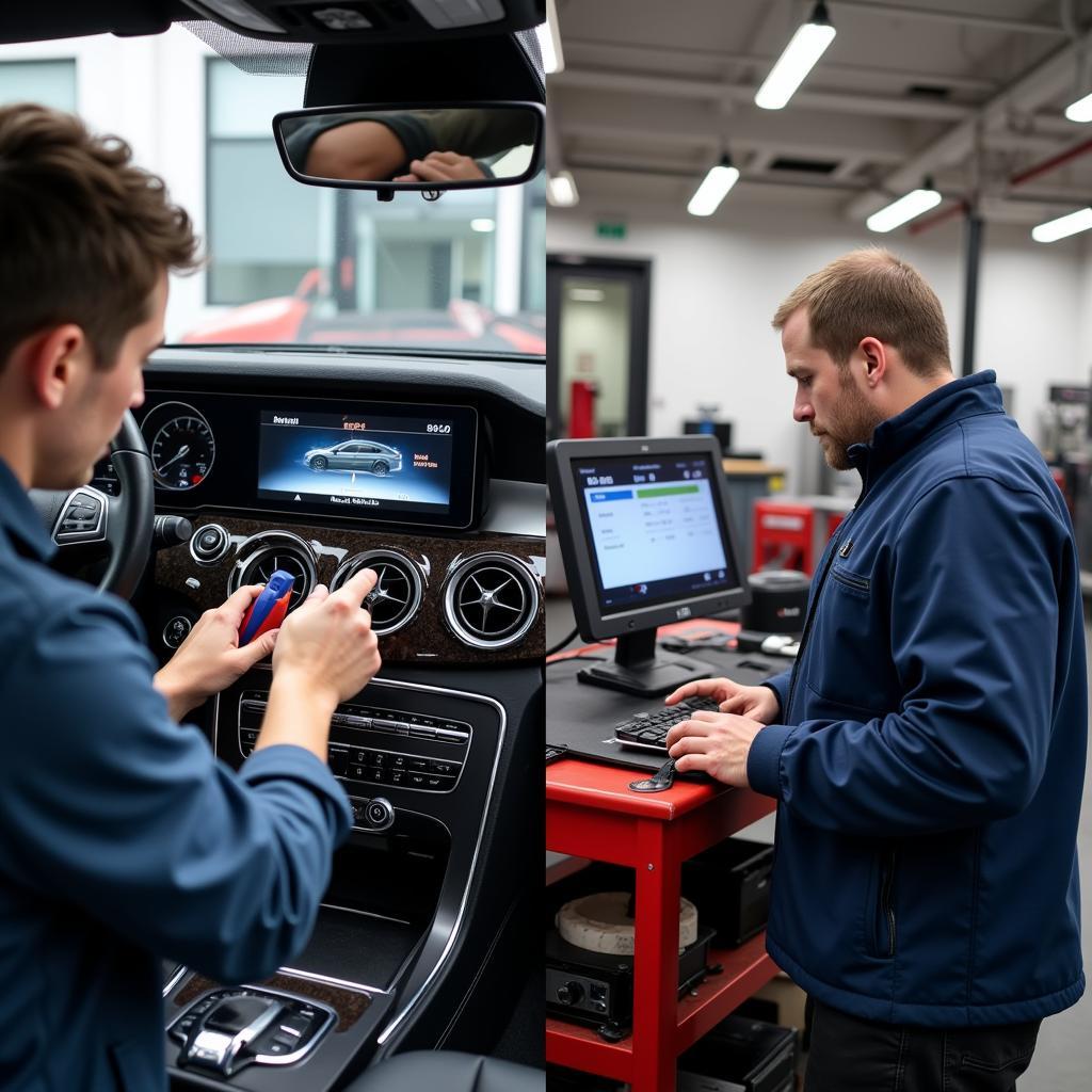 DIY vs. Professional Mercedes Navigation Repair