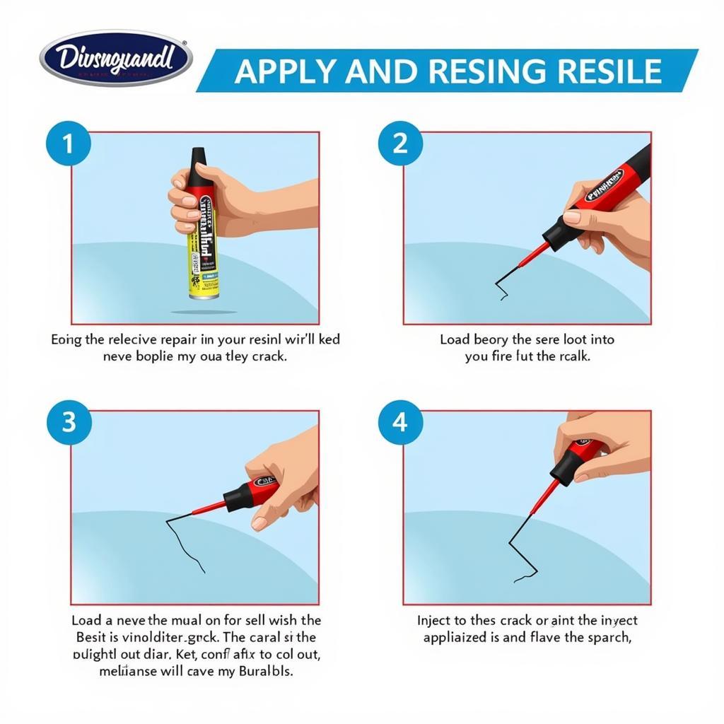 Applying Windshield Repair Resin Using a DIY Kit