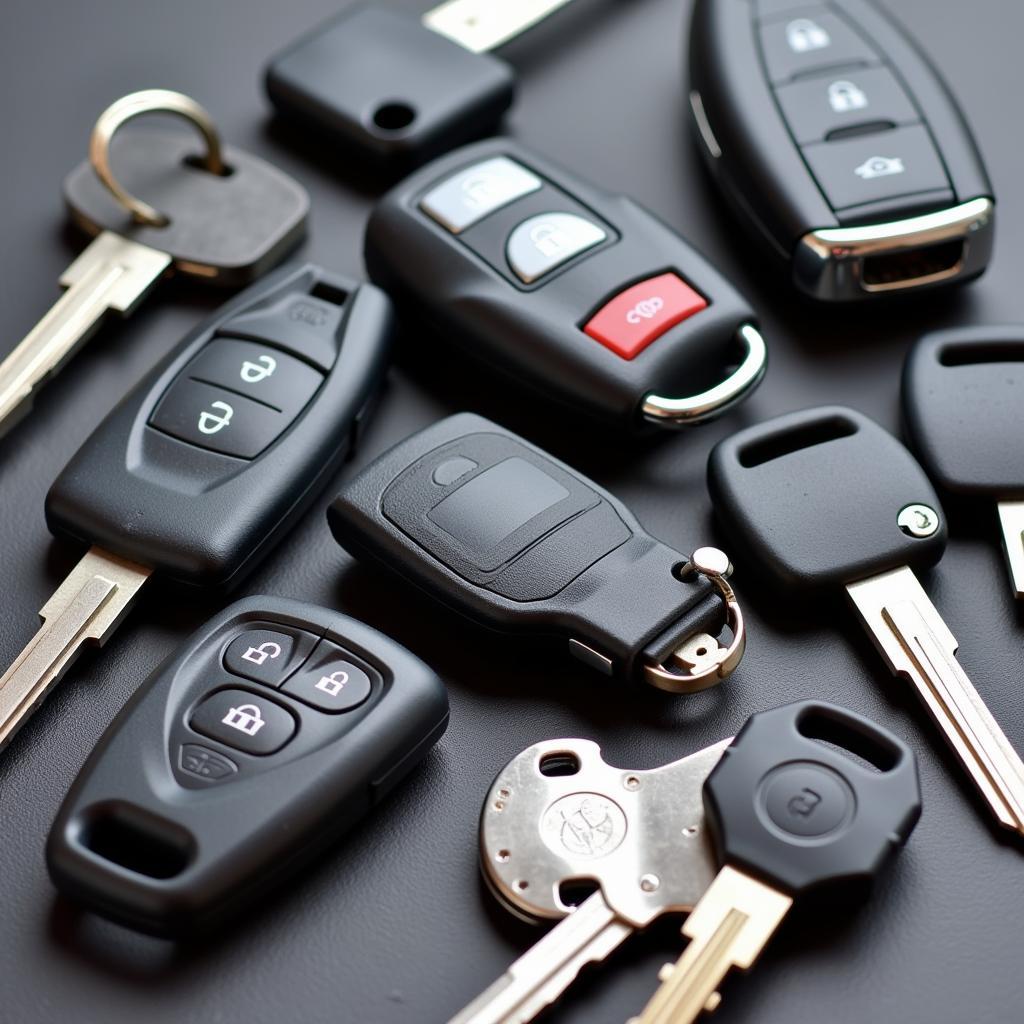 Different Types of Dodge Car Keys