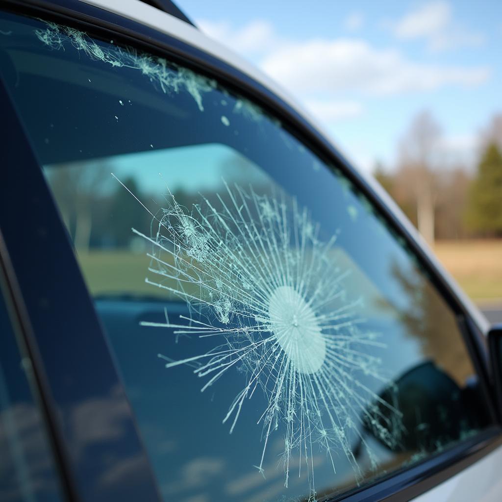 Car Window Damage in Duluth GA