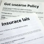 Electric Car Insurance Policy Documents