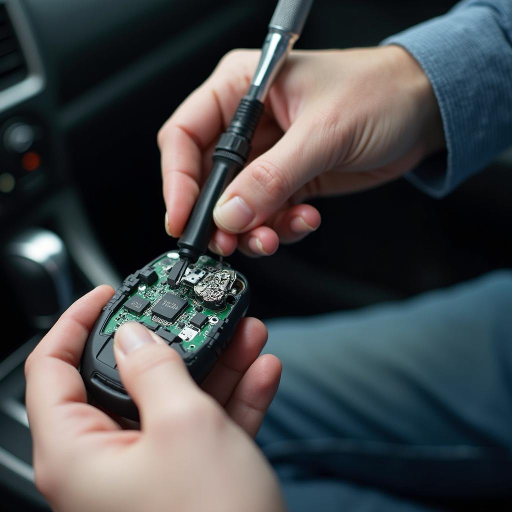 Electric Car Key Fob Repair