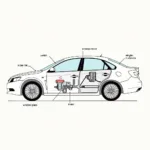 Car Electric Window System Components