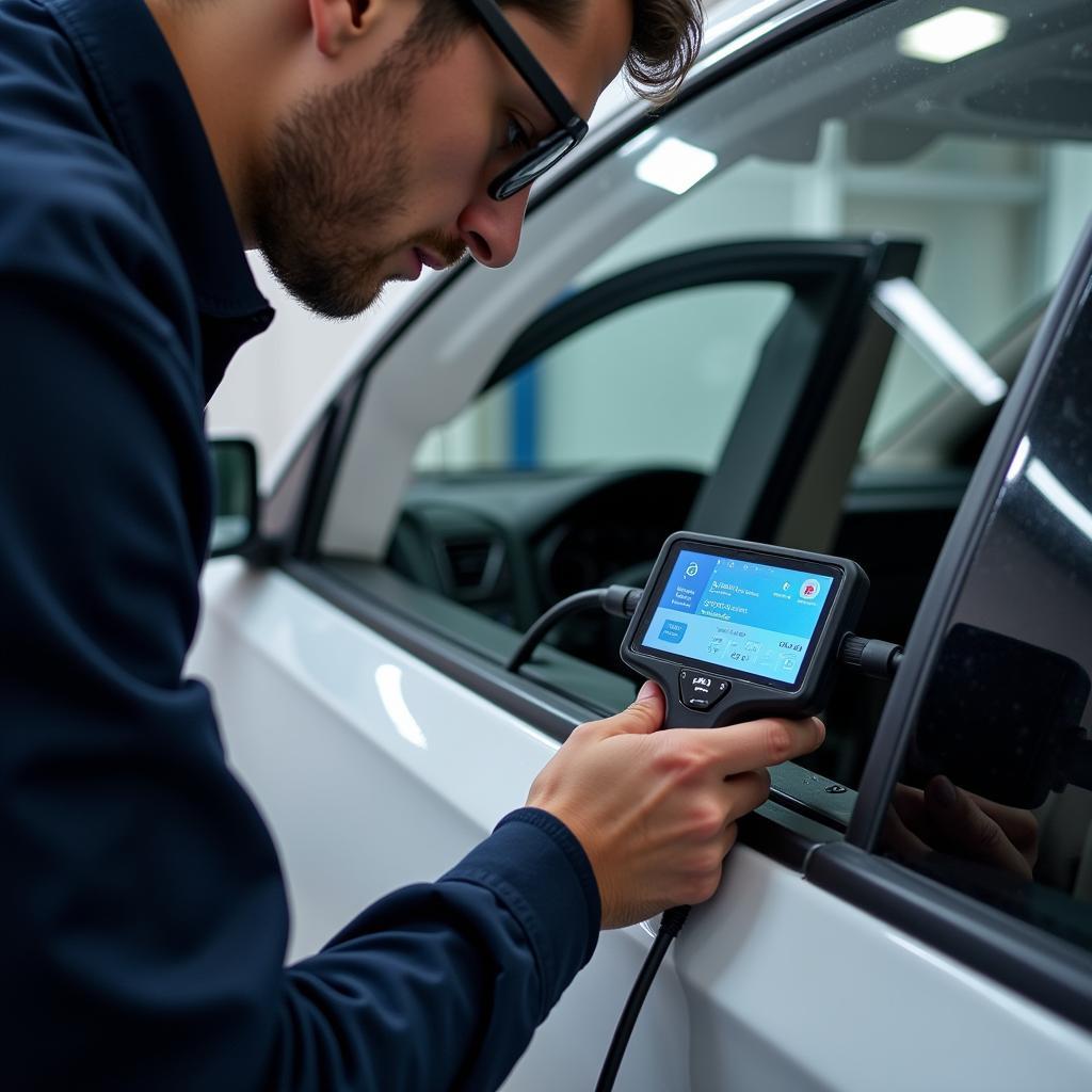 Skilled Electric Car Window Repair Technician