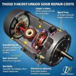 Electric Motor Repair Cost Factors