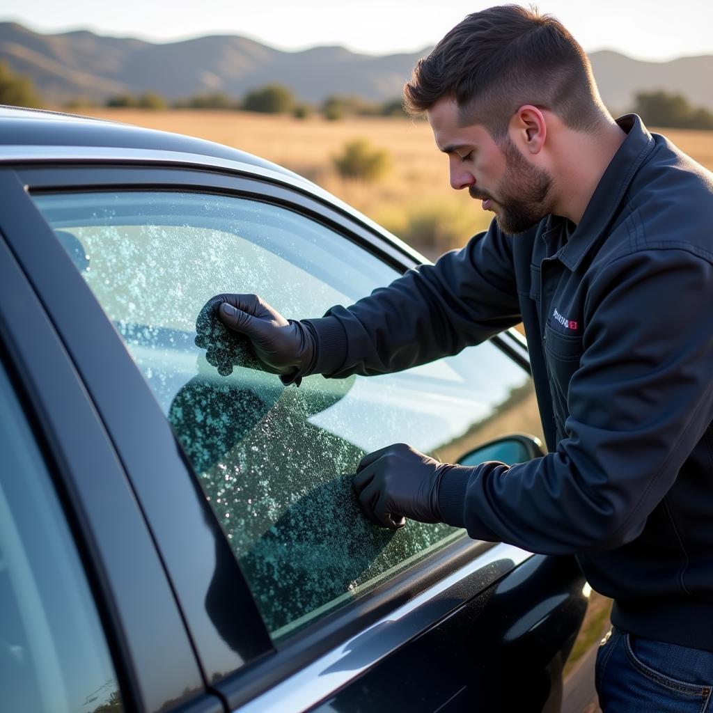 Emergency car window repair services in El Sobrante