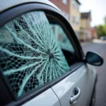 Car with Smashed Window in Portsmouth