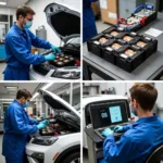 Electric Vehicle Battery Repair Process