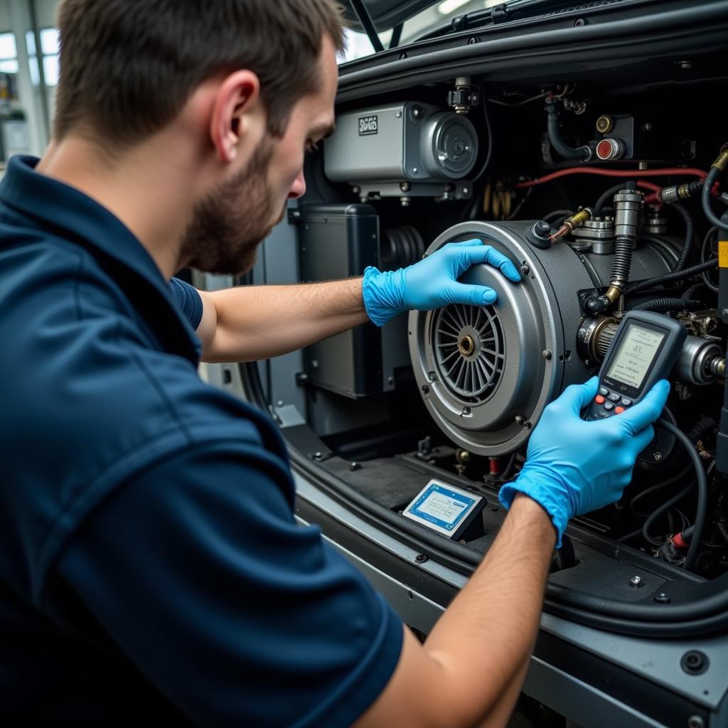 EV Diagnostic Tools in Use