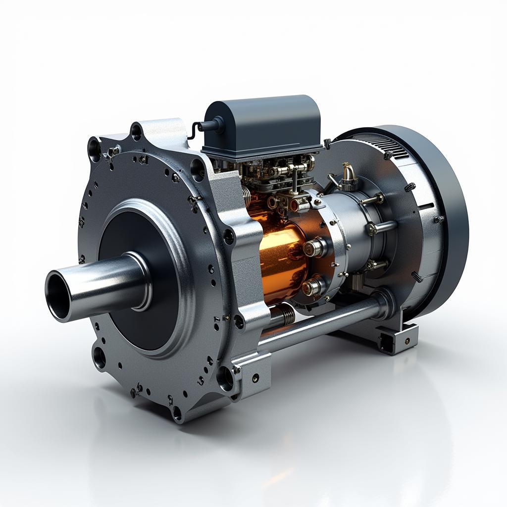 Electric car motor