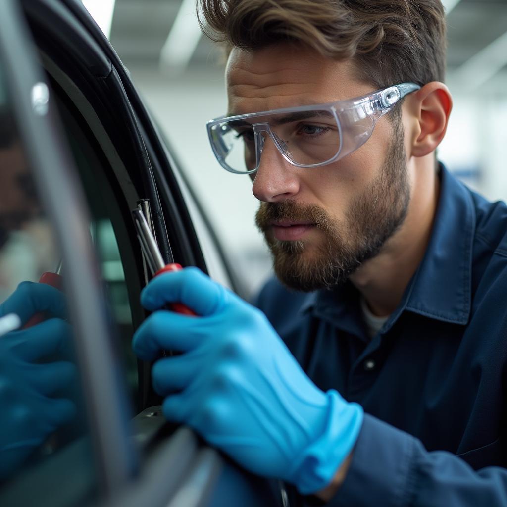 Experienced Car Window Technician