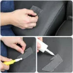 Repairing a Small Rip in Fabric Car Seat