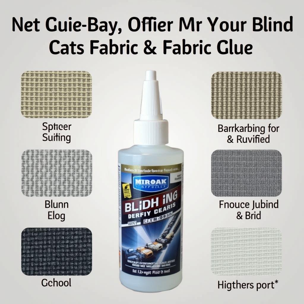 Fabric Glue for Car Window Blind