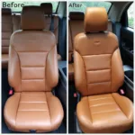 Restoring Faded Leather Car Seat