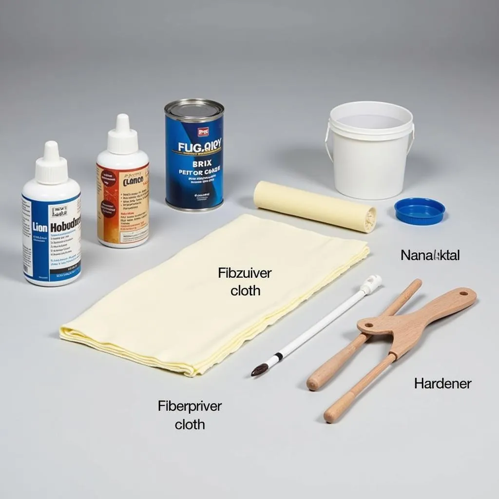 Fiberglass Car Bumper Repair Kit