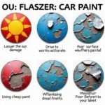 Flaking Car Paint Common Causes