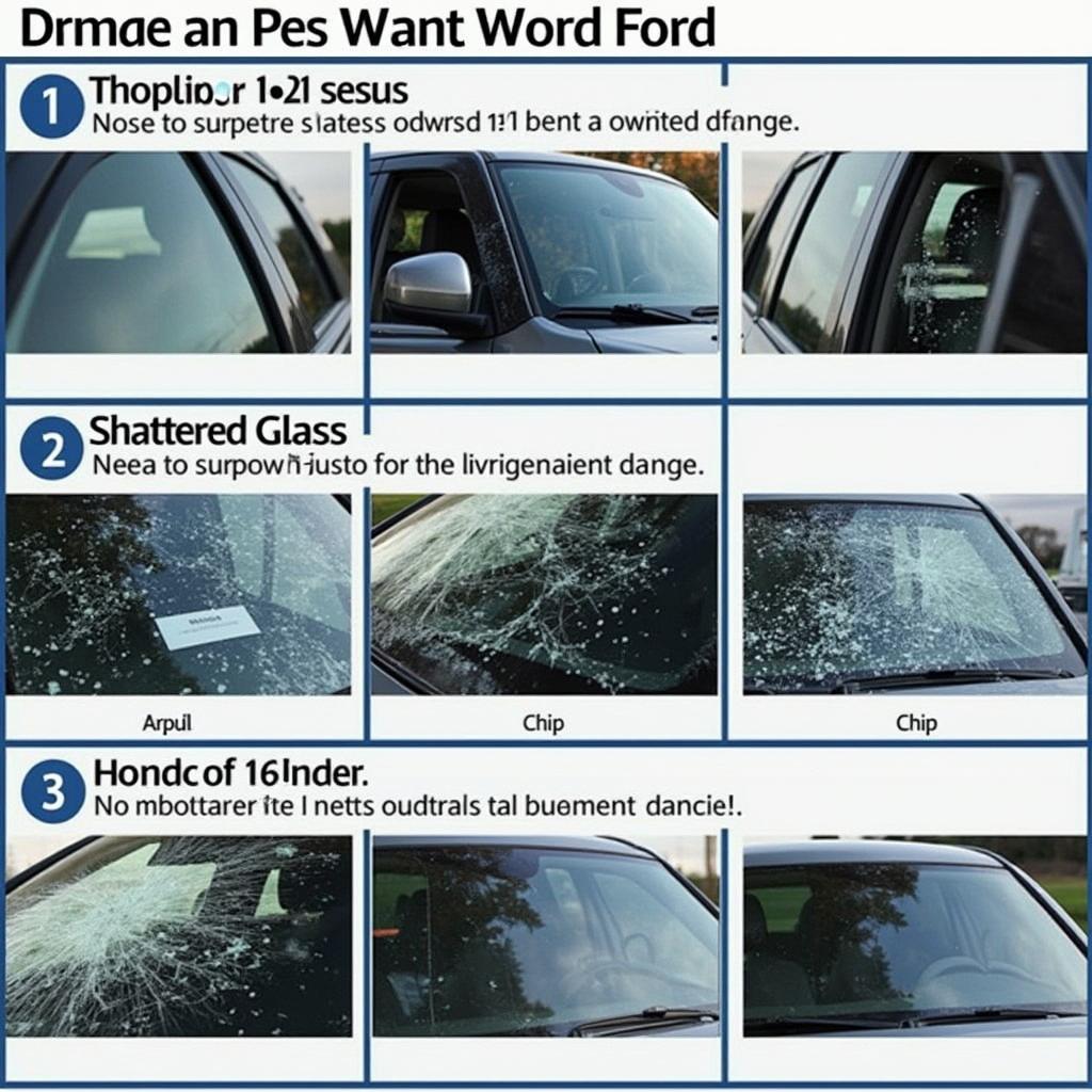 Types of Ford Window Damage