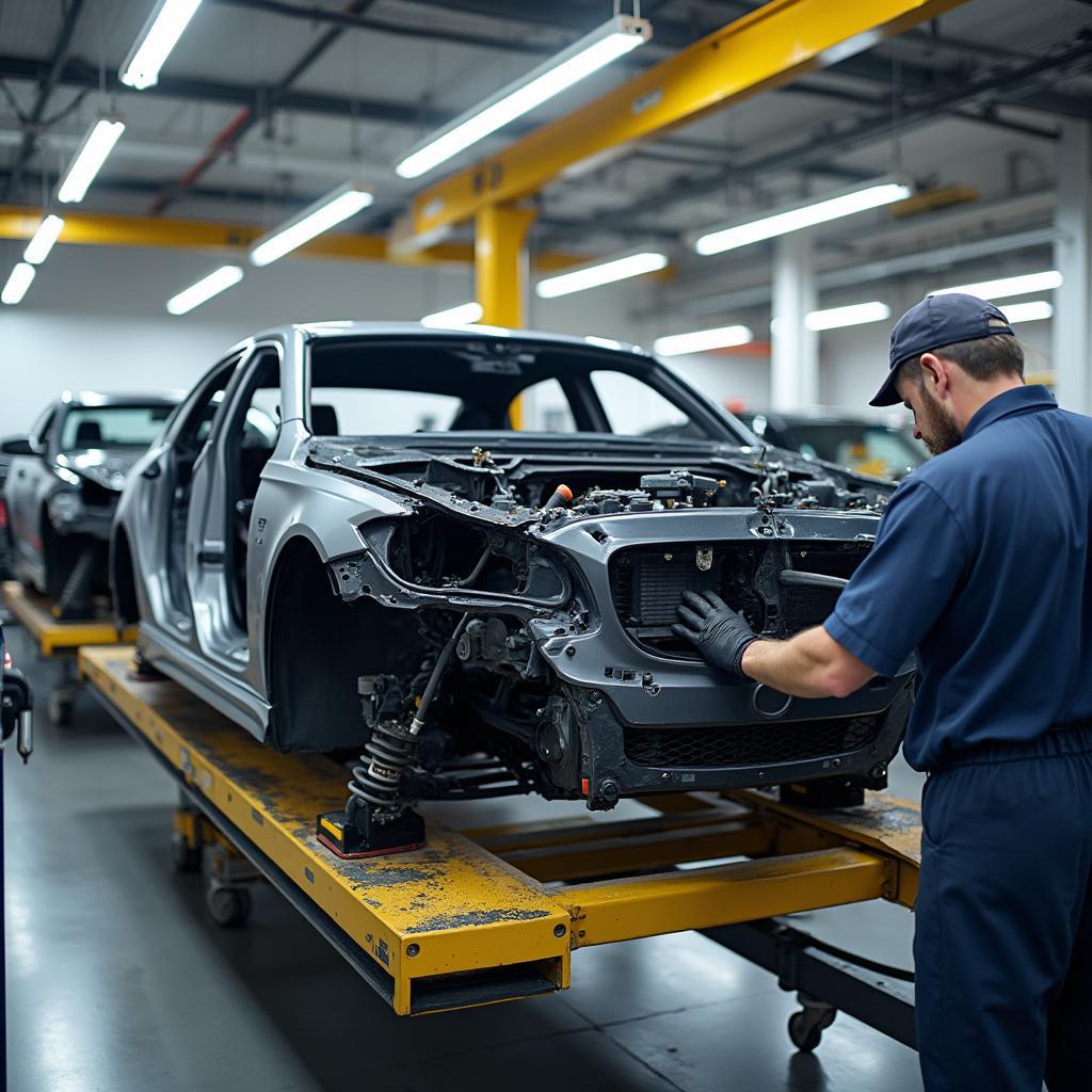 Car Frame Straightening