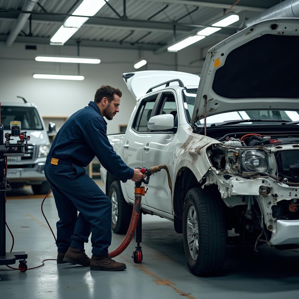 Car Frame Straightening in Dandenong