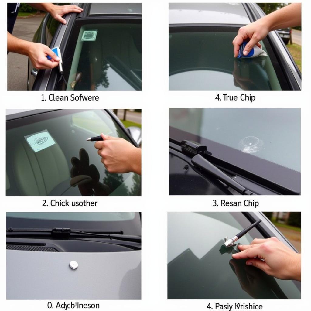 Front Window Repair Process