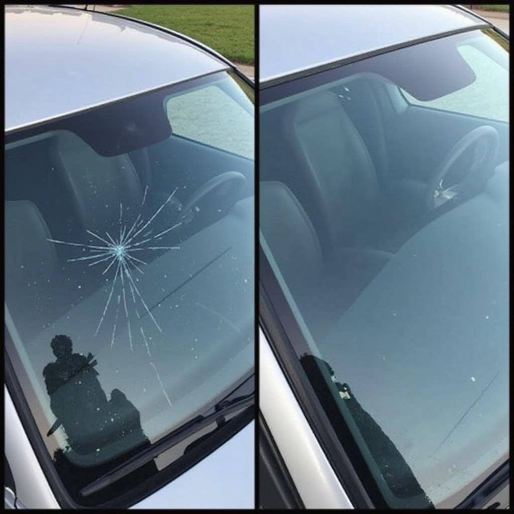 Before & After Car Window Repair in Gilbert