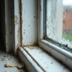 Window Damage in Glasgow Home