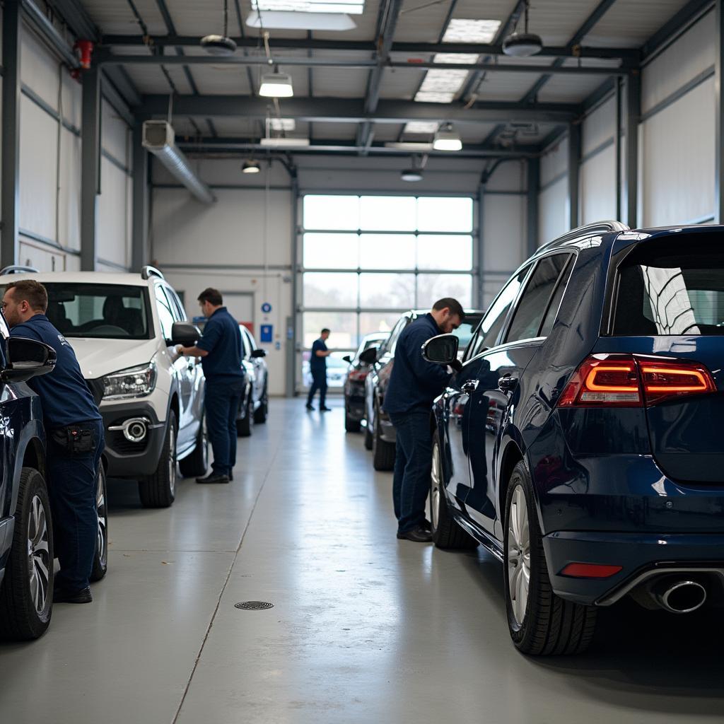 Car body repair shop in Graythorpe Hartlepool