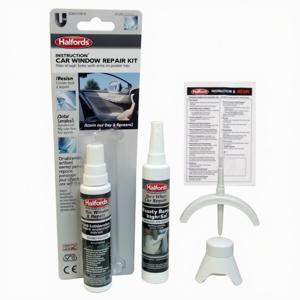 Halfords Car Window Repair Kit