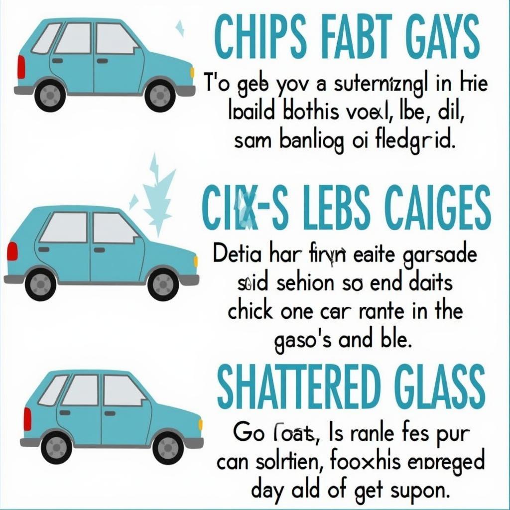 Types of Car Window Damage