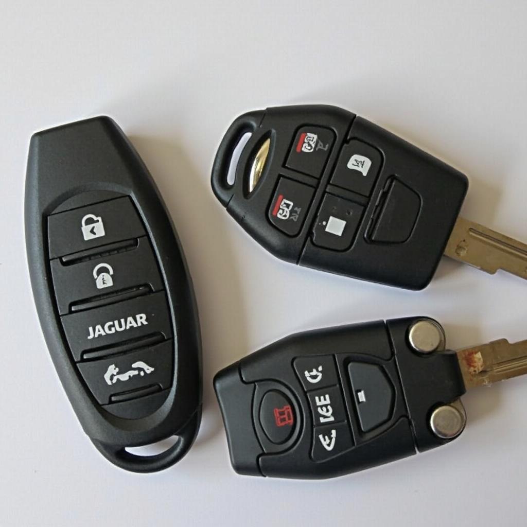 Types of Jaguar Car Keys