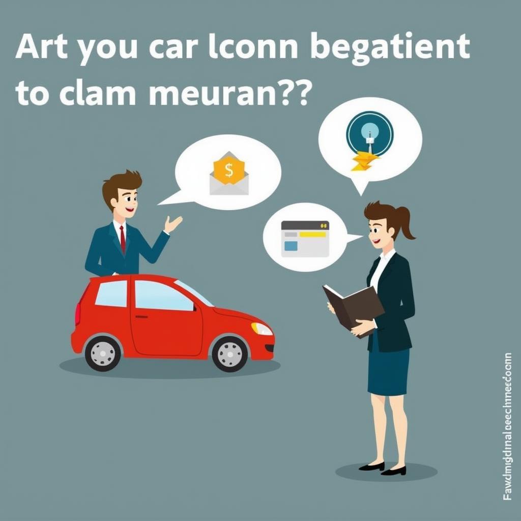 Car repair insurance claim