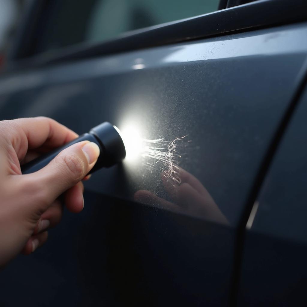 Assessing Keyed Car Damage