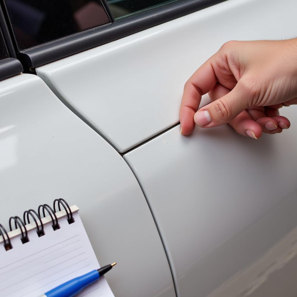 Assessing Keyed Car Damage