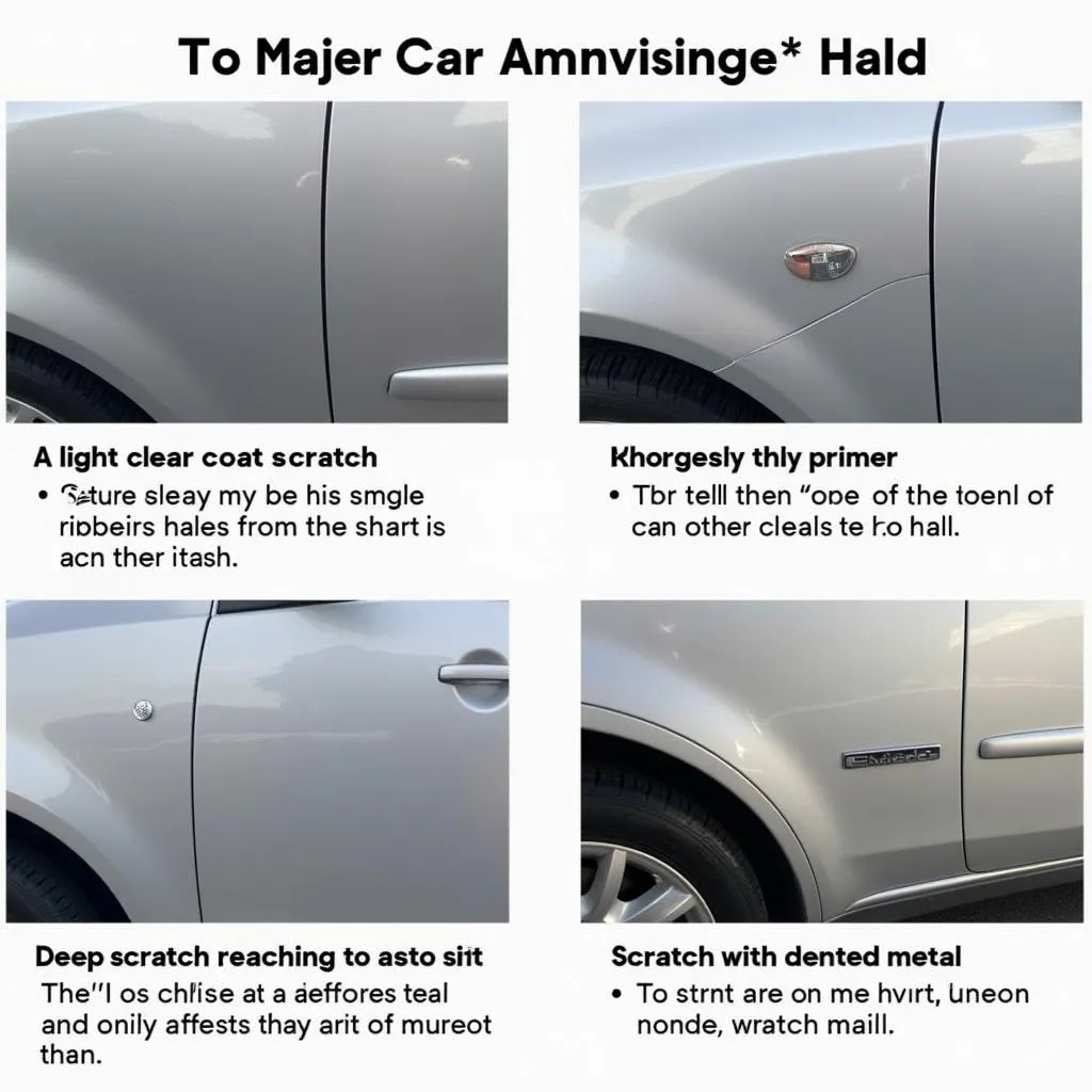 Keyed Car Damage Severity Levels