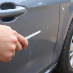 Assessing Keyed Car Door Damage