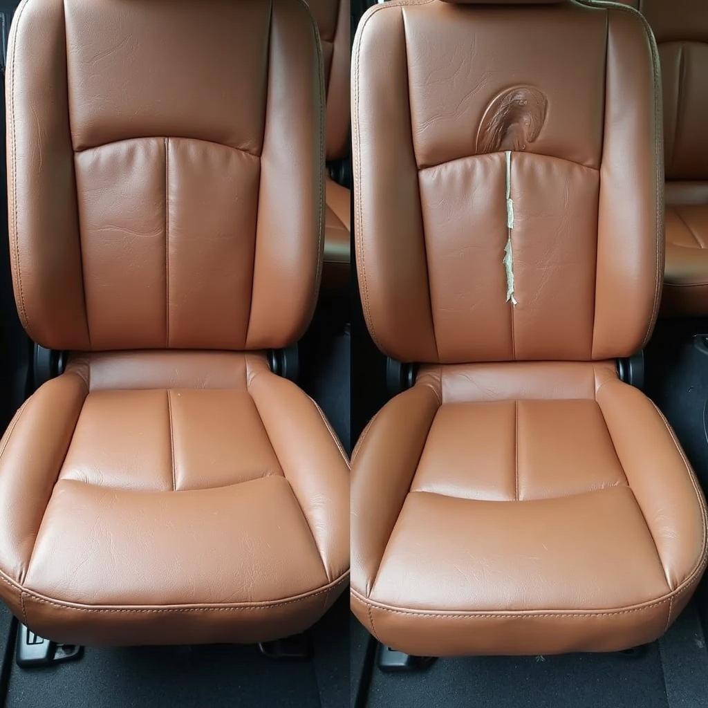 Repairing a Crack in Leather Car Seat