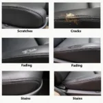 Common Types of Leather Car Seat Damage