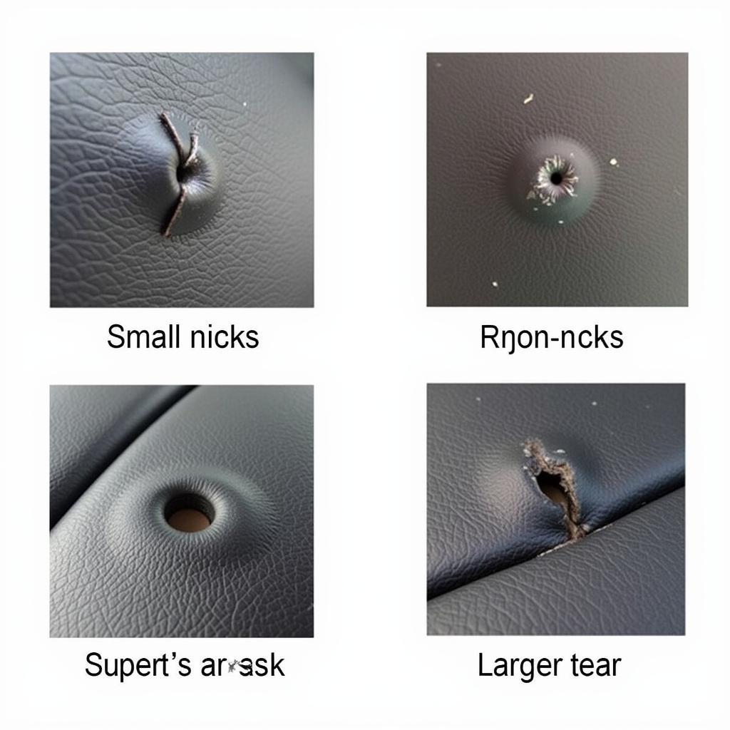 Types of Leather Seat Punctures