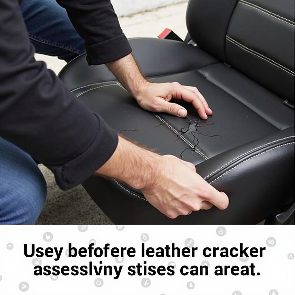 Assessing Leather Car Seat Damage