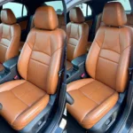 Leather Car Seat Repair Before & After