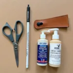 Leather car seat repair tools