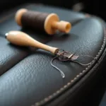 Leather Car Seat Stitching Repair