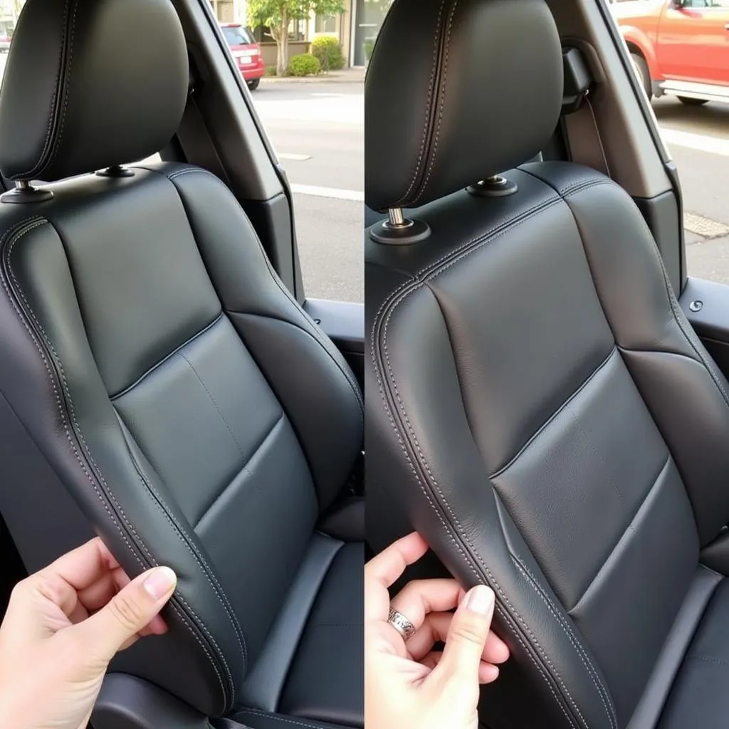 Leather Car Seat Tear Repair