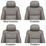 Types of Leather Car Seat Tears