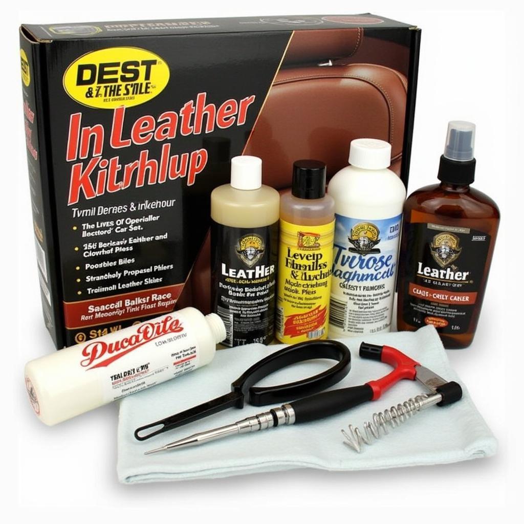 Leather Repair Kit for Car Seats